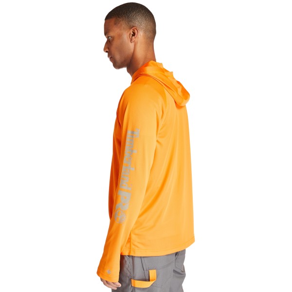Timberland Pro Men's Wicking Good Work Hoodie - Pro Orange - TB0A1V74D67  - Overlook Boots