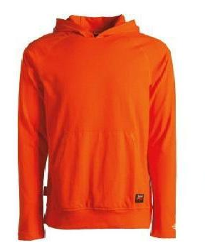 Timberland Pro Men's Cotton Core Flame Resistant Work Hoody - Orange - TB0A1V8ZY86 Small / Orange - Overlook Boots