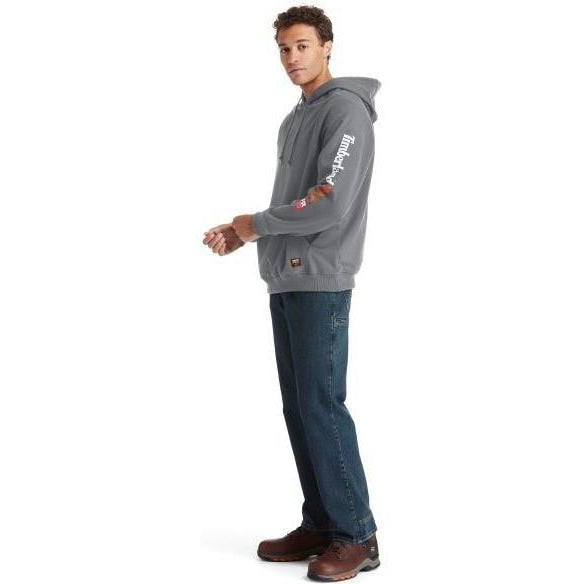 Timberland Pro Men's Flame Resistant Hood Honcho Work Pullover - Charcoal - TB0A1VAJ003  - Overlook Boots