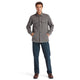 Timberland Pro Men's Mill River Fleece Work Shirt Jacket - Pewter - TB0A1VCQ060  - Overlook Boots