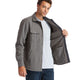 Timberland Pro Men's Mill River Fleece Work Shirt Jacket - Pewter - TB0A1VCQ060  - Overlook Boots