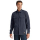 Timberland Pro Men's Mill River Fleece Work Shirt Jacket - Navy - TB0A1VCQ434  - Overlook Boots