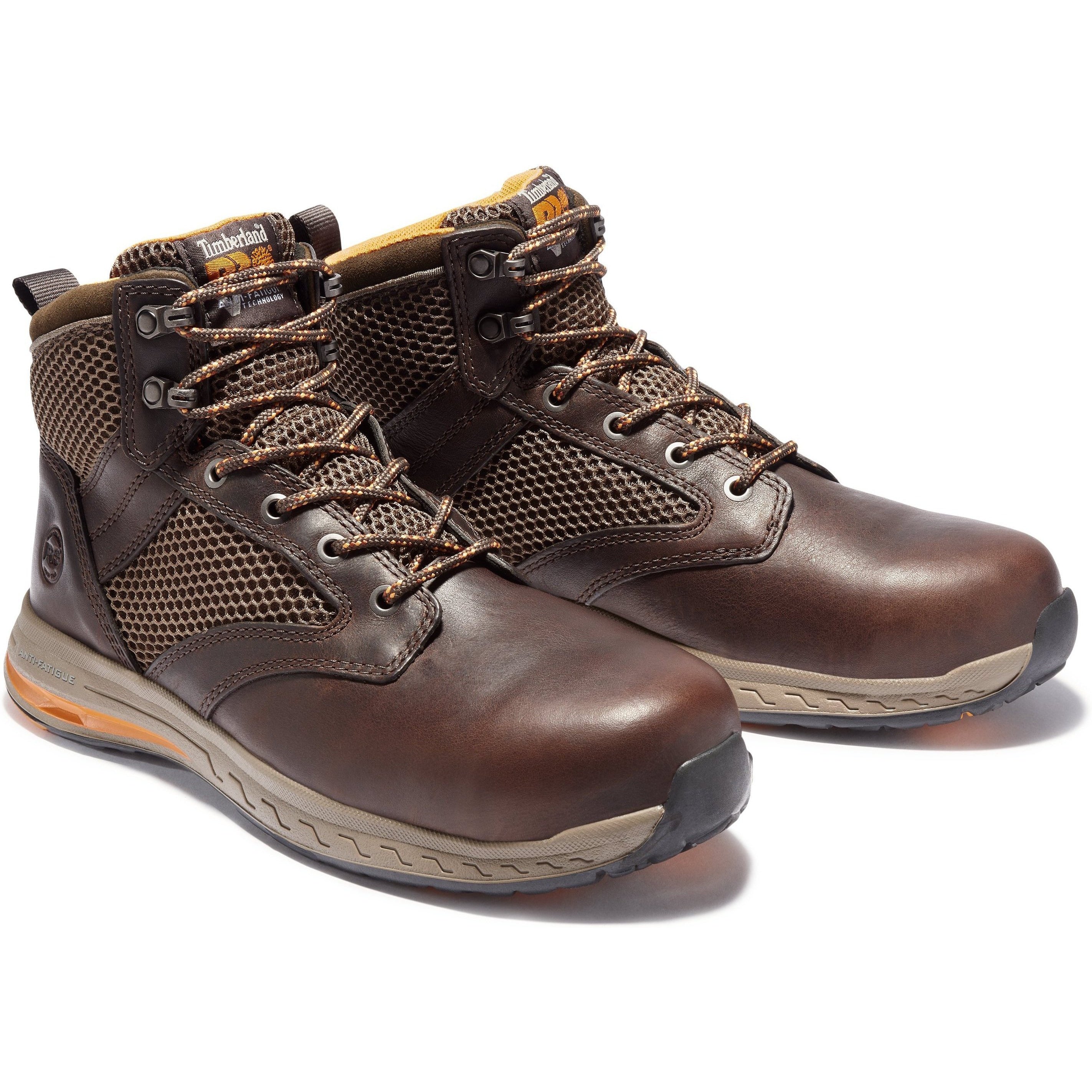 Timberland PRO Men's Drivetrain Comp Toe Work Boot Brown - TB0A1X16214 8.5 / Medium / Brown - Overlook Boots