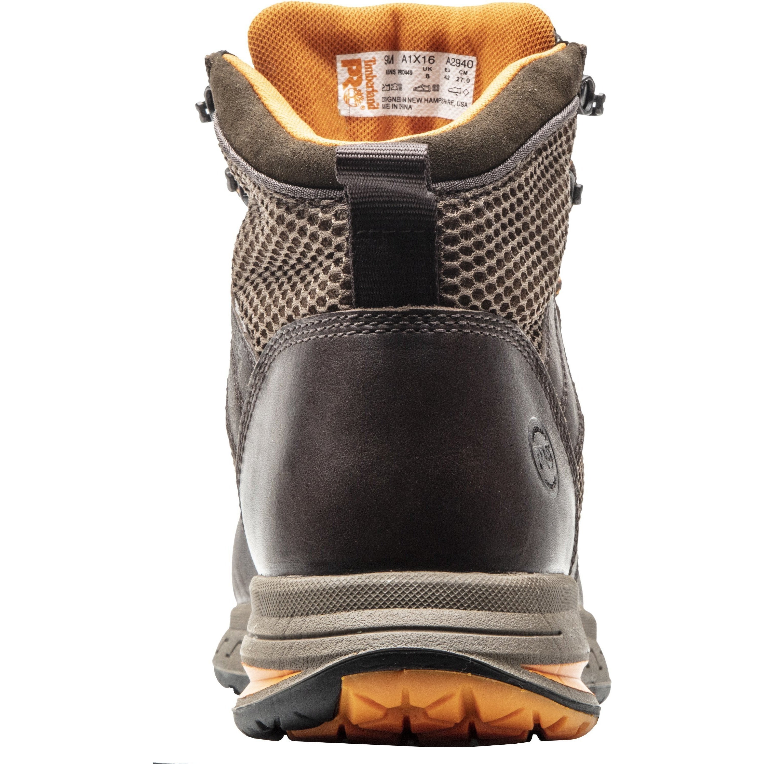 Timberland PRO Men's Drivetrain Comp Toe Work Boot Brown - TB0A1X16214  - Overlook Boots
