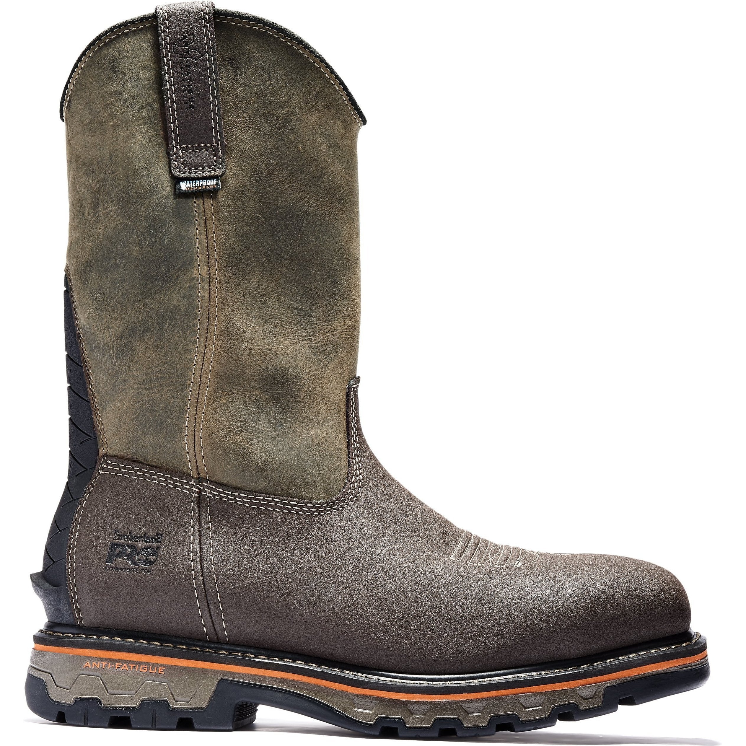 Timberland Pro Men's True Grit Composite Toe Waterproof Pull-On Work B