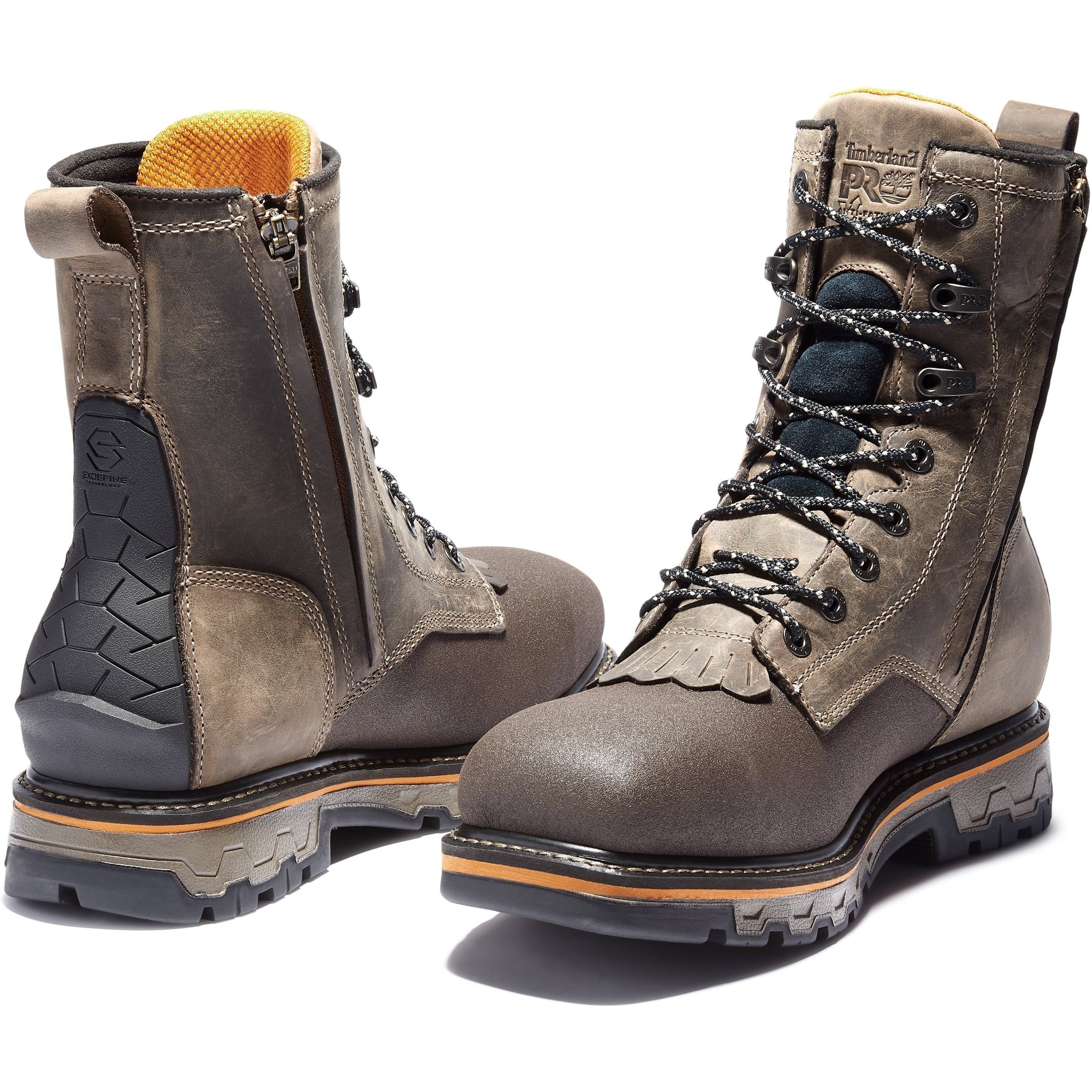 Timberland Pro Men's True Grit 8" Composite Toe Waterproof Western Work Boot - TB0A22CN214 - Overlook Boots