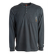 Timberland Pro Men's Flame Resistant Long Sleeve Work Henley - Black - TB0A23P4001 Small / Black - Overlook Boots