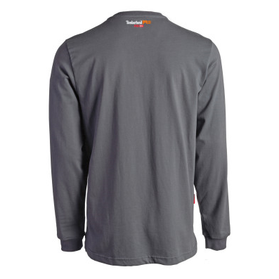 Timberland Pro Men's Flame Resistant Long Sleeve Work Henley - Charcoal - TB0A23P4003  - Overlook Boots