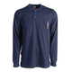Timberland Pro Men's Flame Resistant Long Sleeve Work Henley - Navy - TB0A23P4410 Medium / Navy - Overlook Boots