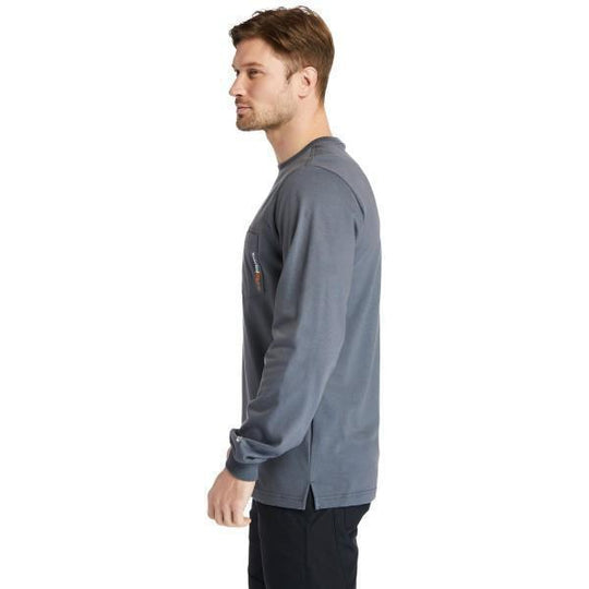 Timberland Pro Men's Flame Resistant Pocket Work T-Shirt - Charcoal - TB0A23PF003  - Overlook Boots