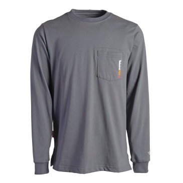 Timberland Pro Men's Flame Resistant Pocket Work T-Shirt - Charcoal - TB0A23PF003 Small / Grey - Overlook Boots