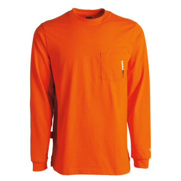 Timberland Pro Men's Flame Resistant Pocket Work T-Shirt - Orange - TB0A23PFY86 Small / Orange - Overlook Boots