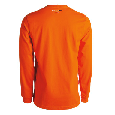 Timberland Pro Men's Flame Resistant Pocket Work T-Shirt - Orange - TB0A23PFY86  - Overlook Boots