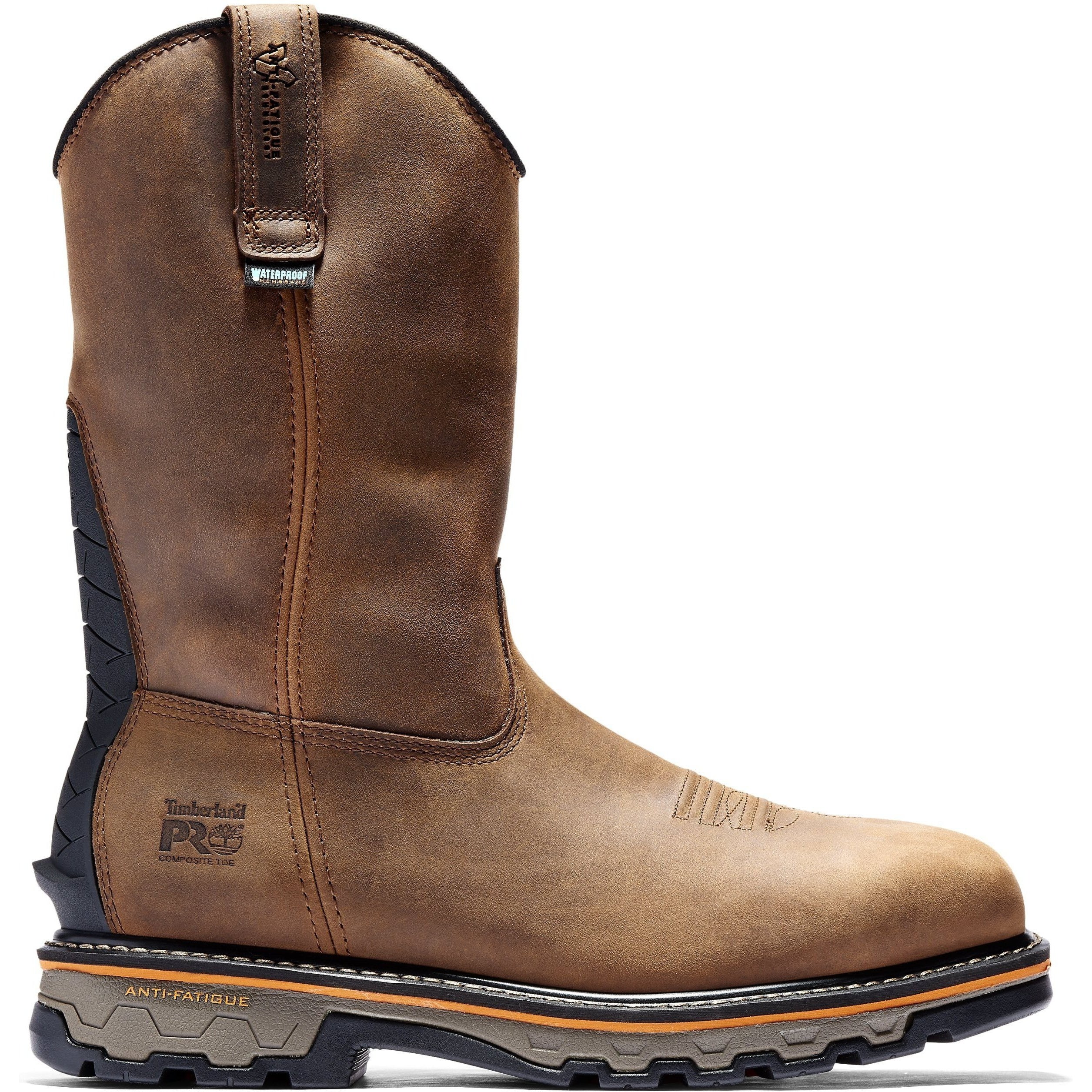 Timberland Pro Men's True Grit Comp Toe WP Pull-On Western Work Boot- TB0A24BH214  - Overlook Boots