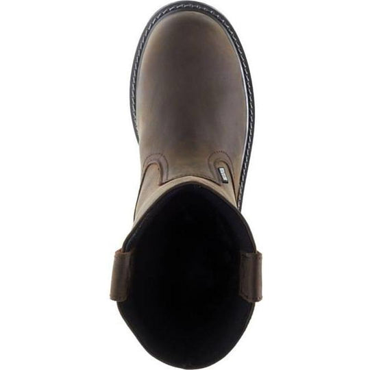 Wolverine Men's 10" Floorhand Waterproof Wellington Work Boot - Brown - W10682 - Overlook Boots