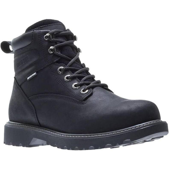 Wolverine Men's 6" Floorhand Steel Toe Waterproof Work Boot - Brown - W10691 7.0 / Medium / Brown - Overlook Boots