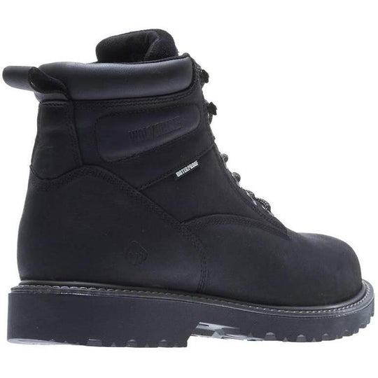 Wolverine Men's 6" Floorhand Steel Toe Waterproof Work Boot - Brown - W10691 - Overlook Boots