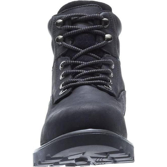 Wolverine Men's 6" Floorhand Steel Toe Waterproof Work Boot - Black - W10694 - Overlook Boots