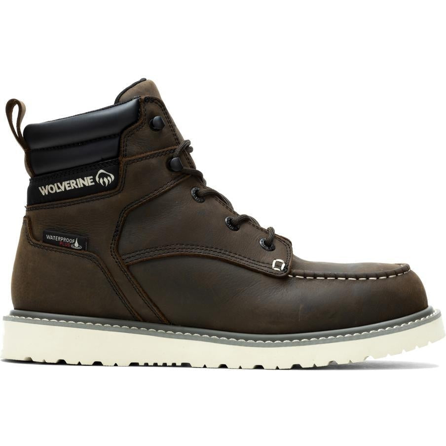 Wolverine Men's Trade Wedge Steel Toe Work Boot - Brown - W230041 6 / Medium / Brown - Overlook Boots