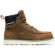 Wolverine Men's Trade Wedge 6" Steel Toe Waterproof Work Boot - Brown - W230042 6.0 / Medium / Brown - Overlook Boots