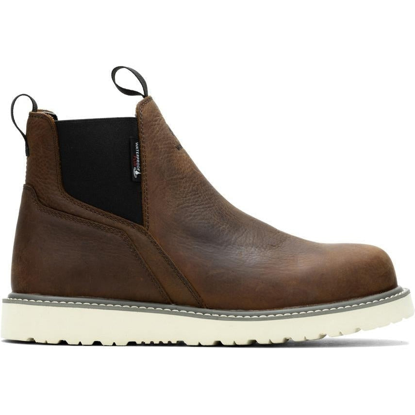 Wolverine Men's Trade Wedge Steel Toe Work Boot - Brown - W231101 7 / Medium / Brown - Overlook Boots
