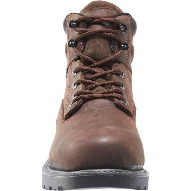 Wolverine Women's Floorhand Steel Toe Waterproof Work Boot - Brown - W10696 - Overlook Boots