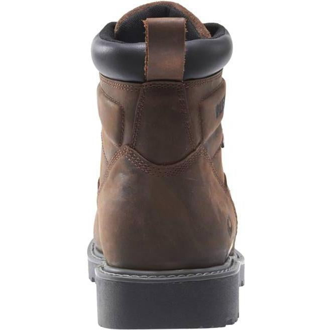 Wolverine Women's Floorhand Steel Toe Waterproof Work Boot - Brown - W10696 - Overlook Boots