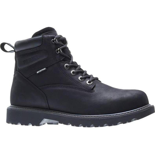 Wolverine Women's Floorhand Steel Toe Waterproof Work Boot - Black - W201153 - Overlook Boots