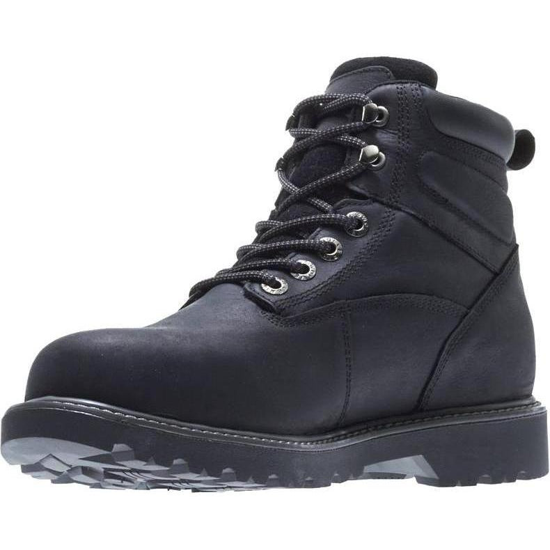 Wolverine Women's Floorhand Steel Toe Waterproof Work Boot - Black - W201153 - Overlook Boots