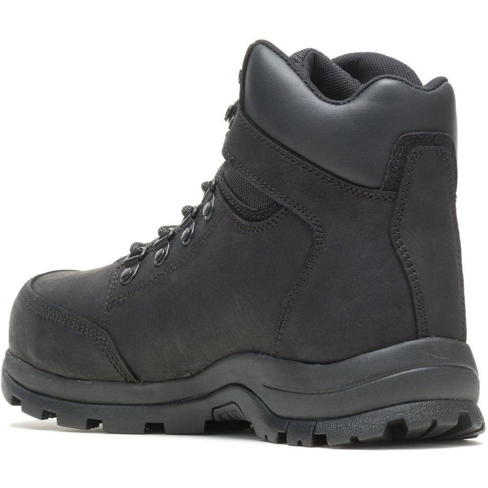 Wolverine Men's Grayson Mid Steel Toe WP Work Boot - Black - W211042  - Overlook Boots