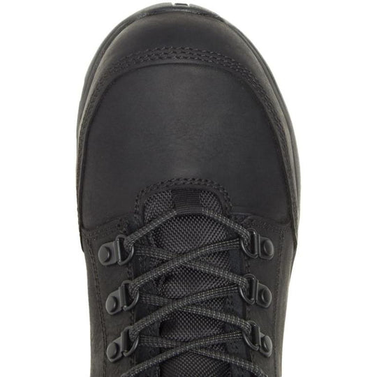 Wolverine Men's Grayson Mid Steel Toe Waterproof Work Boot - Black - W211042 - Overlook Boots