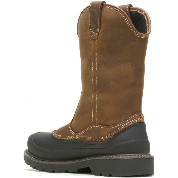 Wolverine Men's Floorhand Swamp WP Steel Toe Work Boot Brown- W221020  - Overlook Boots