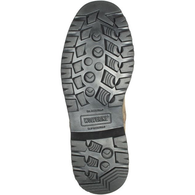 Wolverine Men's Floorhand 8" WP Steel Toe Work Boot Dark Brown W221041  - Overlook Boots
