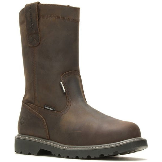 Wolverine Men's Floorhand Steel Toe Waterproof Wellington Work Boot -Brown- W231025 - Overlook Boots