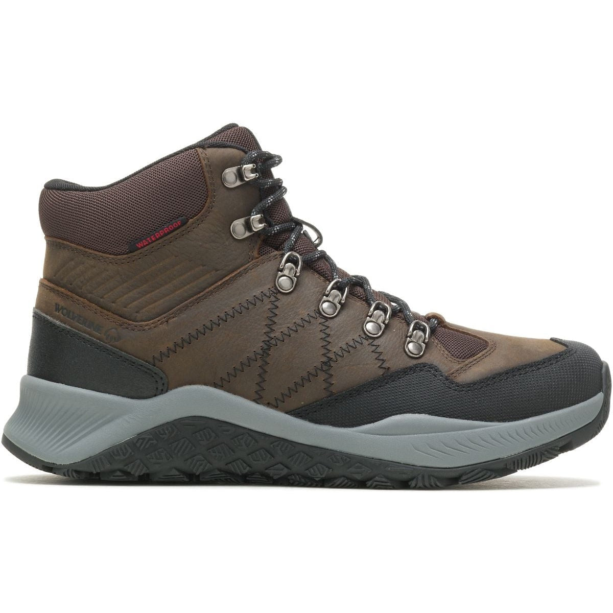 Wolverine Men's Luton Waterproof Hiker Boot - Brown - W880298 7 / Medium / Brown - Overlook Boots