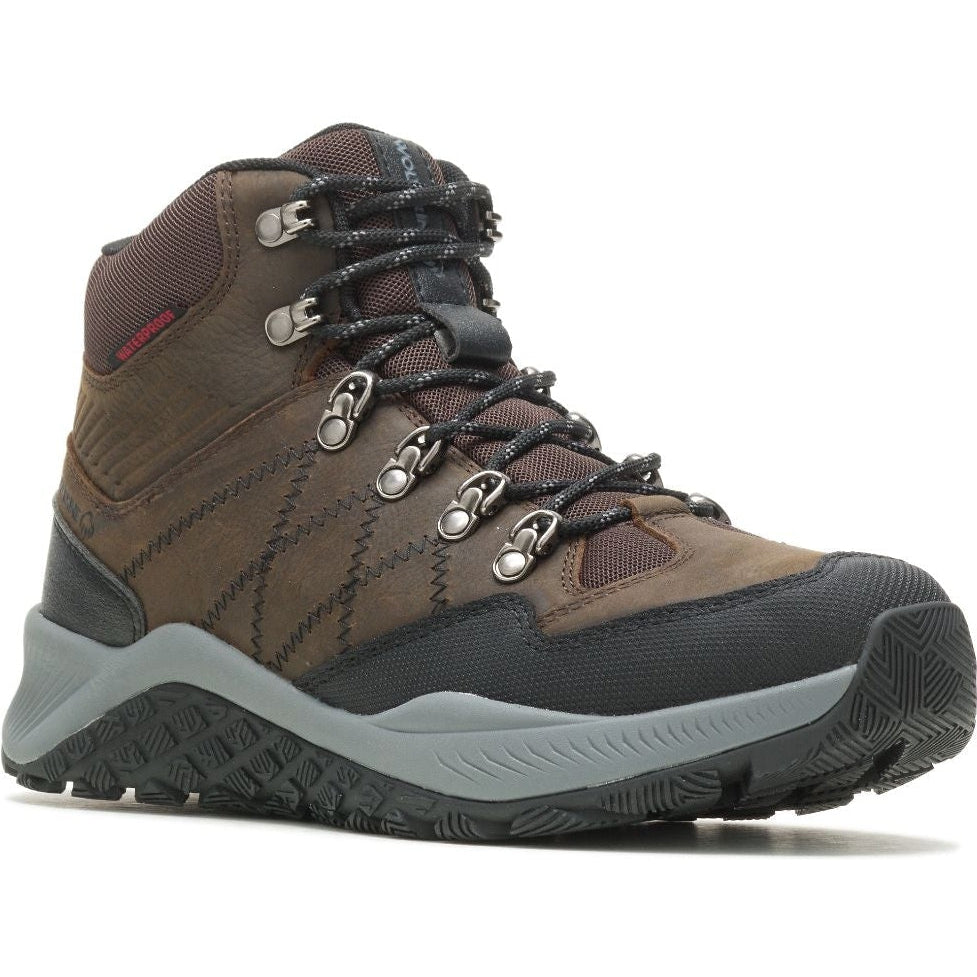 Wolverine Men's Luton Waterproof Hiker Boot - Brown - W880298  - Overlook Boots