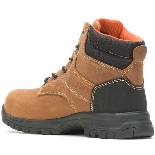Wolverine Women's Piper 6" Waterproof Composite Toe Work Boot -Brown- W221032 - Overlook Boots