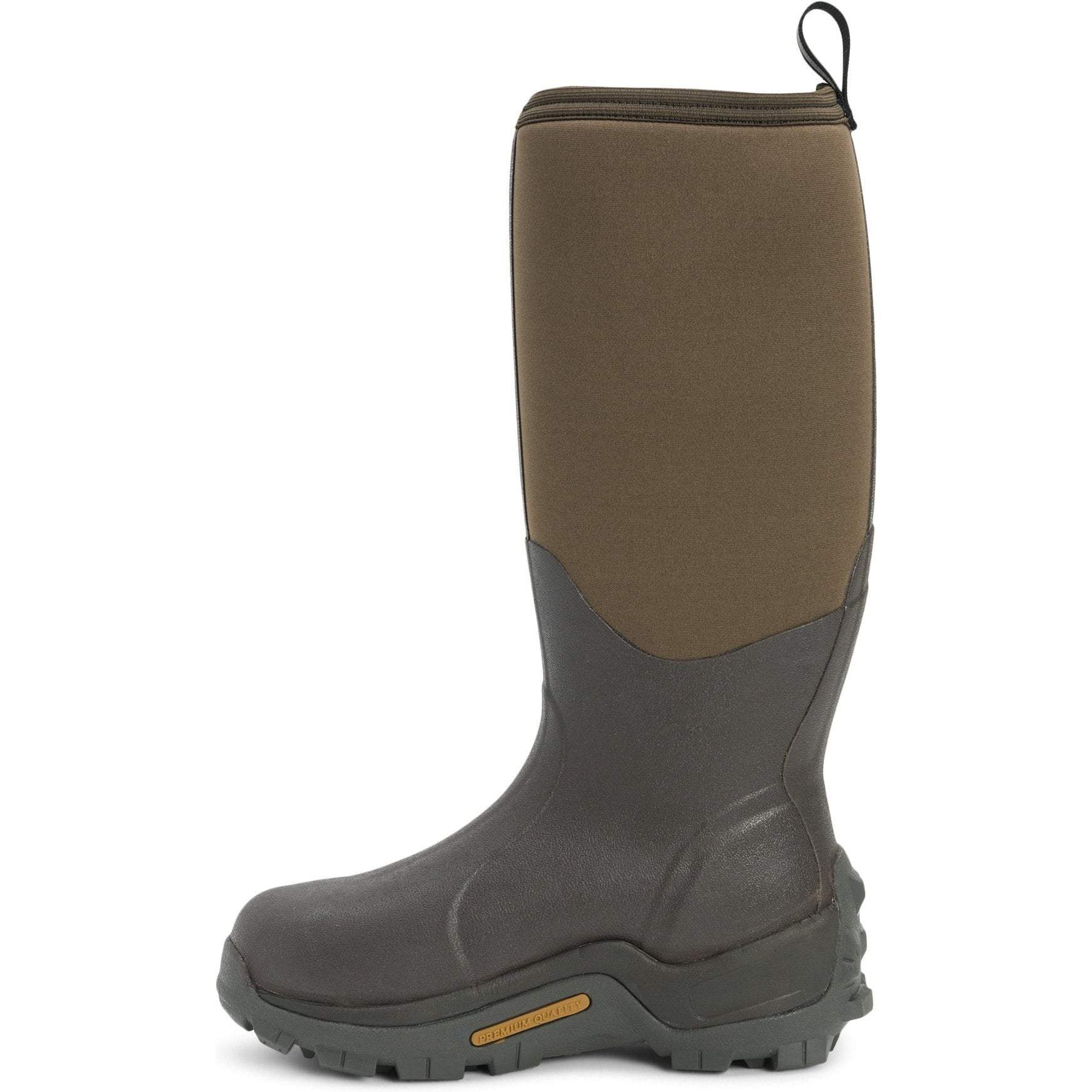 Muck Men's Wetland WP Wellington Rubber Work Boot - Tan/Bark - WET-998K  - Overlook Boots