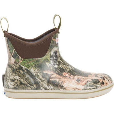 Xtratuf Men's Ankle 6" Waterproof Mossy Oak DNA Deck Boot -Camo- XMABMDNA 7.0 / Camo - Overlook Boots