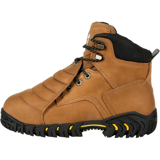 Michelin Men's Sledge Steel Toe Metguard Work Boot - Brown - XPX761  - Overlook Boots