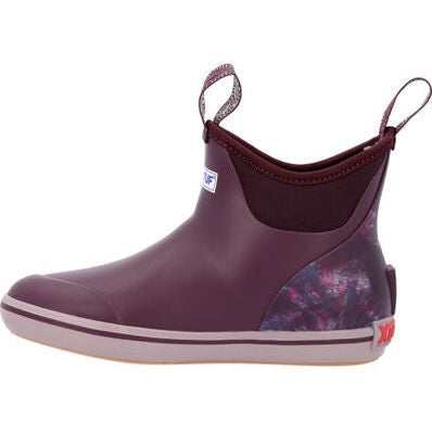 Xtratuf Women's Trolling Pack 6" WP Ankle Deck Boot -Purple- XWAB5TP  - Overlook Boots