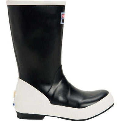 Xtratuf Women's 12" WP Slip Resistant Legacy Boot -Black- XWLM001 6 / Grey - Overlook Boots