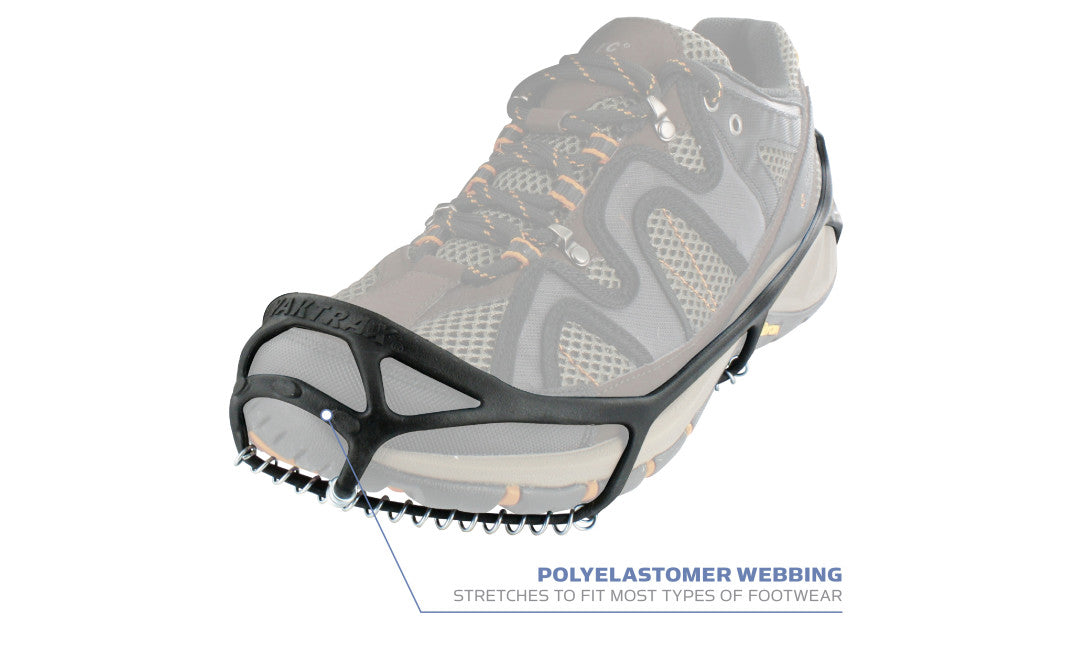Yaktrax Pro Walk Traction Cleats - Black - 11893  - Overlook Boots