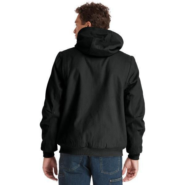 Timberland Pro Men's Gritman Hooded Ins Work Jacket - Black - TB0A1VB4015  - Overlook Boots