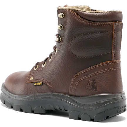 Steel Blue Men's Argyle 6" Steel Toe Work Boot - Brown - 812952  - Overlook Boots