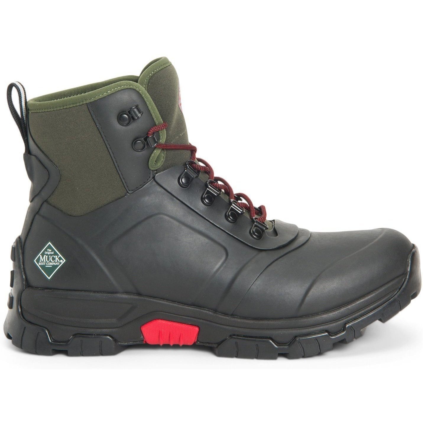 Muck Men's Apex Lace Up Waterproof Outdoor Boot - Black - AXML-000  - Overlook Boots