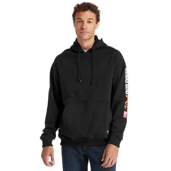 Timberland Pro Men's FR HH Pullover Work Hoodie - Black - TB0A1VAJ001  - Overlook Boots