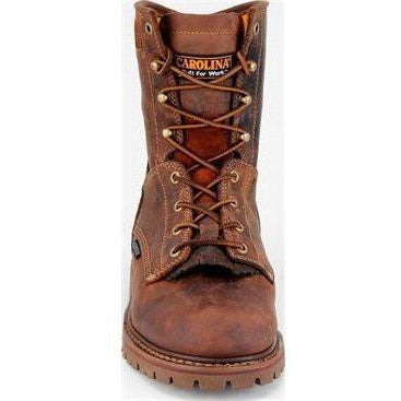 Carolina Men's 28 Series 8” WP Comp Toe Work Boot - Brown - CA8528  - Overlook Boots
