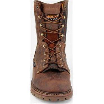 Carolina Men's 28 Series 8" WP Grizzly Work Boot - Brown - CA8028  - Overlook Boots