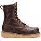 Carolina Men's Amp Hi 8" Broad Toe Wedge Work Boot - Dark Oak - CA8049  - Overlook Boots